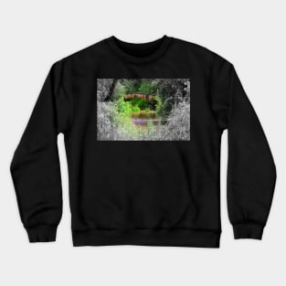 Bridge over water Crewneck Sweatshirt